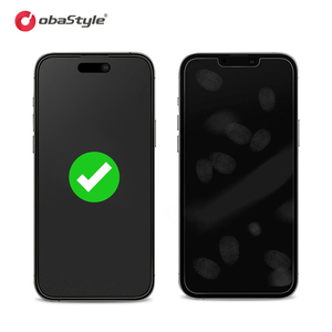 Ab depo stok OBA ekran koruyucu koruyucu anti parmak izi mat 3D temperli cam iphone 16 15 14 pro max - Product Image 3
