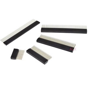 2.54mm PC104 20 40 64 80 Pin 2x10 2x20 2x32 2x40 lungo doppia fila femmina diritta connettore per Arduino