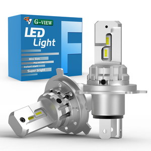 GviewGSカーLEDヘッドライトハイパワー20W12000LM LED H4 HB2 9003 LED Canbus Foco H4LED - Product Image 1