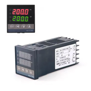Controlador de temperatura que indica calefacción, control de temperatura digital PID de entrada múltiple de