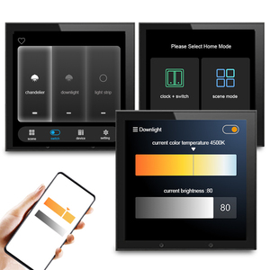 Sistema de interruptor de hogar inteligente de automatización del hogar 2025 con control de interruptor de alimentación de cortina inteligente - Product Image 1