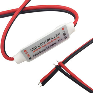 DC5-24V 6A 11Key RF LED монохромный контроллер Радиочастотный пульт дистанционного управления - Product Image 3
