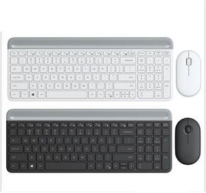 MK470 Slim <strong>Wireless</strong> <strong>Keyboard</strong> and <strong>Mouse</strong> <strong>Combo</strong> Ultra-slim Compact Quiet <strong>Wireless</strong> Gaming <strong>Keyboard</strong> and <strong>Mouse</strong> - Product Image 1