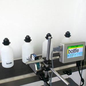 Industrial Online <strong>Coding</strong> Machine Conveyor Belts Cartridge Expiry Date Cij Inkjet Printer