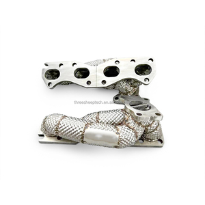 עיצוב חדש אוזניות פליטה עבור מיני קופר s r56 r57 r60 2.0t 1.6t נירוסטה סעפת 2006 -2013 אביזרי רכב
