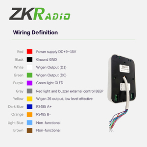 Ip7 ngoài trời ATEX kiểm soát truy cập đầu đọc RFID gần 125khz/13.56MHz thẻ Bàn phím Đầu đọc cho kiểm soát truy cập sysrem - Product Image 6