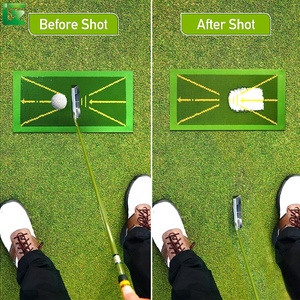 Factory Custom Golf Training Mat with Swing <strong>Detection</strong> <strong>Function</strong>, Rubber Bottom Display Swing Path Quality Outdoor/indoor Golf Mat - Product Image 4