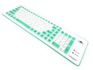Teclado silencioso con cable para oficina y negocios, teclado portátil de varios idiomas, personalización al por mayor - Product Image 5