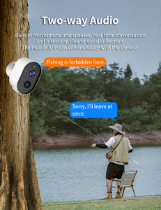 3MP HD Outdoor Network CameraBuilt in Battery Power Supply <strong>Wireless</strong> <strong>System</strong> Full Color Outdoor IP <strong>Security</strong> Camera - Product Image 3