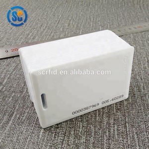 Sencan库存门禁卡非接触式可打印TK4100 T5577 125千赫射频识别空白聚氯乙烯射频识别翻盖卡 - Product Image 5