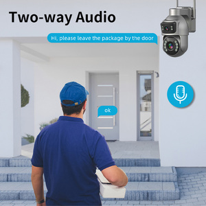 WERYSAFE Outdoor 10X ZOOM Solar Powered <strong>Camera</strong> 4G WiFi 24 Hours Recordings CMOS <strong>Sensor</strong> Security Cloud AOV Solar Cameras - Product Image 4