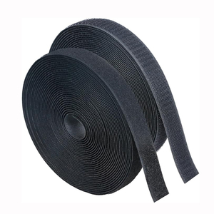 Hersteller Großhandel Günstiger Preis Anpassbare Größe Nylon Klett band rolle für Bekleidungs zubehör - Product Image 1