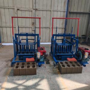 强大的柴油制砖机空心砌块机定制机器尺寸和模具 - Product Image 2