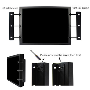 VSDISPLAY 10,4 pulgadas 800X600 4:3 relación de aspecto industrial TFT LCD Monitor ,Hd Mi Vga Dvi entrada de vídeo, carcasa metálica, altavoces duales - Product Image 5