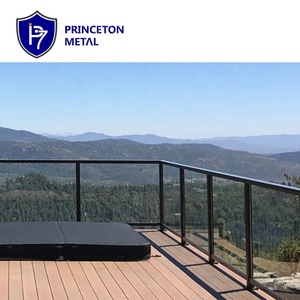 Su misura corrimano in alluminio Frameless balcone piscina recinzione ringhiera in vetro balaustra per il progetto Australia - Product Image 5
