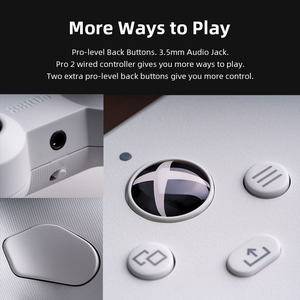 Xbox serisi X/S,Xbox One,Windows kablolu denetleyici Hall Joystick Gamepad için Xbox 10/11 desteği için 8Bitdo Pro 2 - Product Image 4