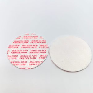 Hot Bán Phổ Tự Dính Áp Lực Nhạy Cảm Miếng Đệm Con Dấu Bọt Lót 75 Mm Áp Lực Con Dấu Cho Chai Cho Cấp Thực Phẩm - Product Image 5