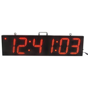 Tuoxing hochwertige 8-Zoll-6-stellige Countdown-LED doppelseitigen Sport-Timer - Product Image 1