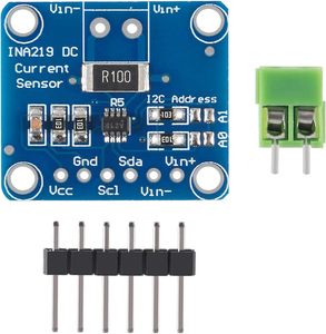 Aismartlink INA219 <strong>I2C</strong> Bi-Directional DC Current Power Supply Sensor Breakout Module Compatible with <strong>Raspberry</strong> <strong>Pi</strong>