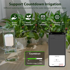 Tuya WiFi Smart Wireless Balkon Blumen tropfen Bewässerung Timer Fernbedienung Bewässerungs schalter Countdown-Funktion Maximale Spannung 5V - Product Image 6