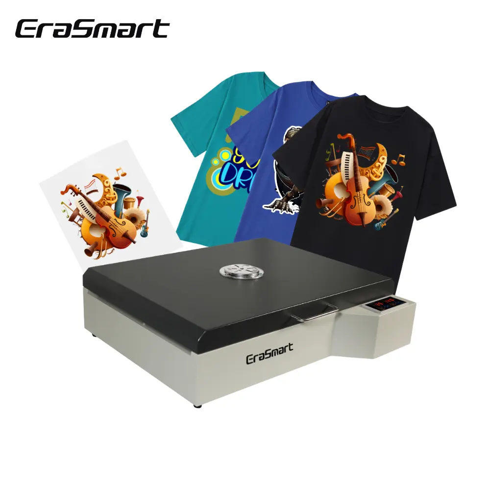 Erasmart Factory A3自動DTF粉末乾燥機PET用の新しい電気乾燥オーブンDTFフィルム30cm50cm 60cm220v加熱