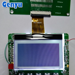 Pantalla LCD monocromática FSTN personalizada, módulo gráfico LCD transflectivo, 3,0 V, UC1601, 160x80