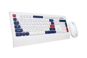 Wireless White Slim DPI1600 <strong>Keyboard</strong> <strong>and</strong> <strong>Mouse</strong> Combo with LED Backlit Waterproof <strong>Function</strong> Holder for Laptop/Desktop in Stock! - Product Image 5