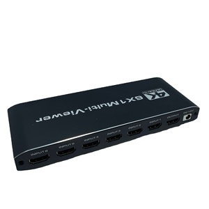 SY <strong>HDMI</strong> <strong>Multi</strong>-Viewer 6X1, 6 in 1 Out <strong>HDMI</strong> Switcher with Remote,4K <strong>HDMI</strong> <strong>Multi</strong>-Switch Viewer