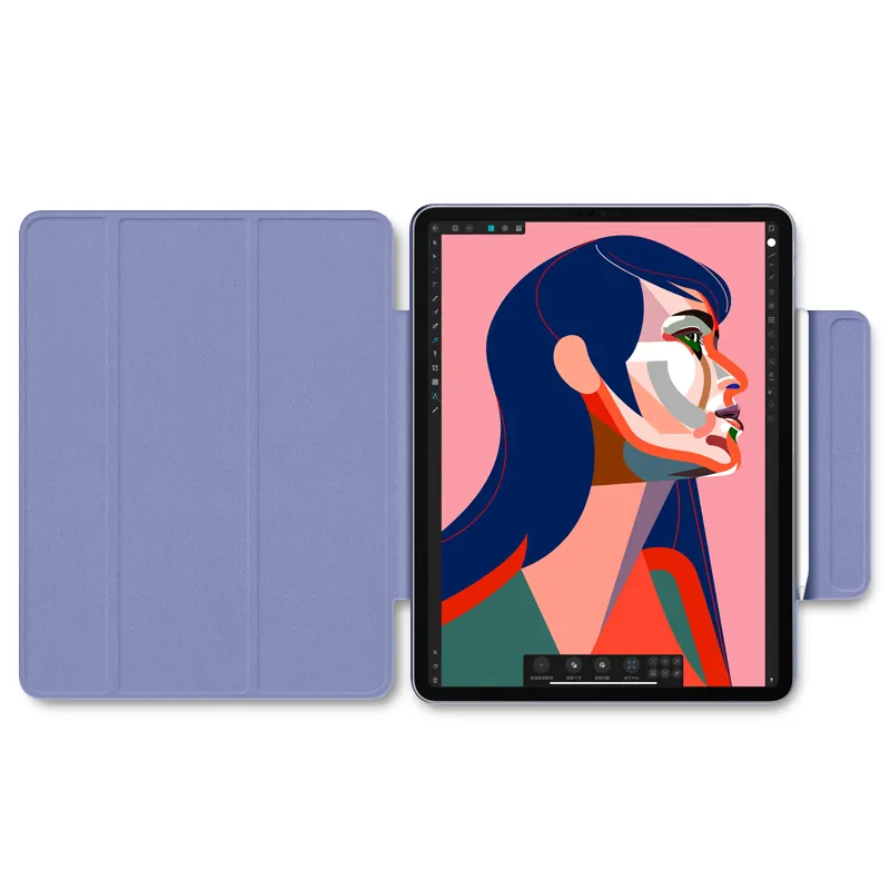 Casing Magnetik Tablet Baru 2022 untuk Casing iPad Pro 11 dengan Kulit PU untuk iPad 11
