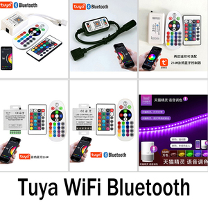 Tuya WIFI Blue tooth BT APP USB DC 5 В 12 В 24 В управление музыкой BT Blue tooth RGB RGBW светодиодный контроллер для светодиодной ленты - Product Image 3