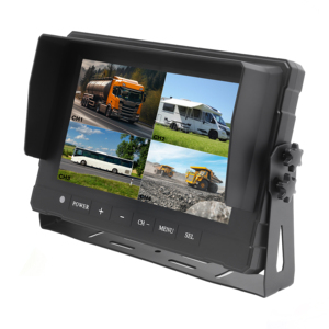 Nuevo Monitor LCD de 9 pulgadas, 4 canales, resistente al agua, camión, remolque, vehículo, Monitor de visión trasera para coche, sistema de Monitor de coche 1080P AHD - Product Image 2