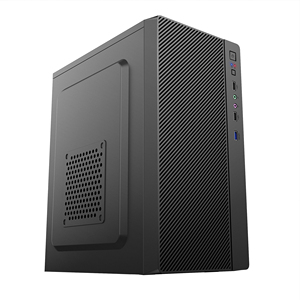 Micro ATX PC Case Office Mesh Panel Desktop Computer Case SPCC Computer Office Gabinete para piezas de PC - Product Image 4