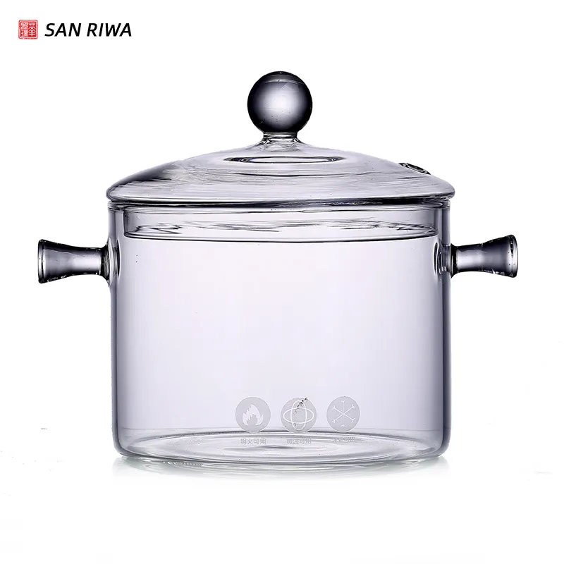 Horno eléctrico de cerámica para cocina, cuencos de vidrio para almacenamiento de cocina, se puede calentar directamente