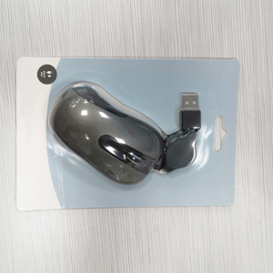 热卖电脑鼠标HM5079便携式鼠标USB 1.5M 1200 DPI有线鼠标，带可伸缩Usb电缆 - Product Image 3