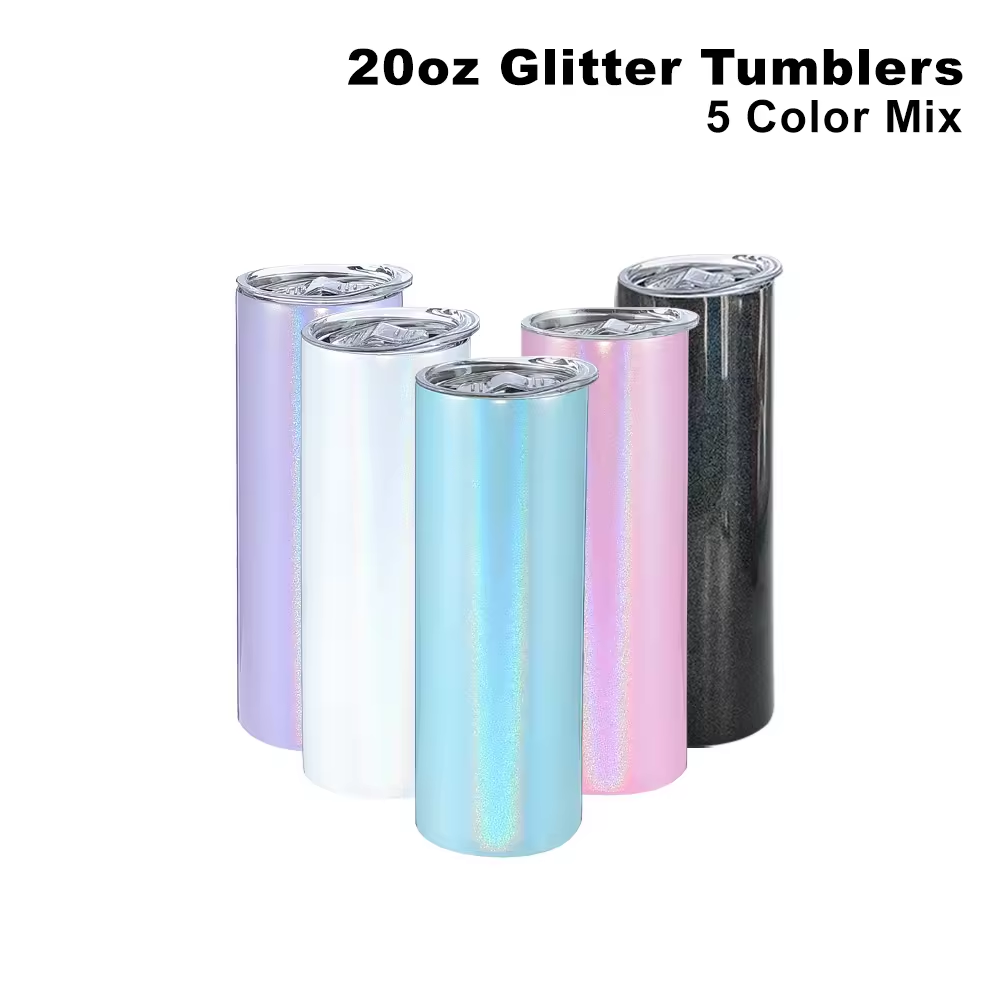 Gobelet à paillettes de 20 oz