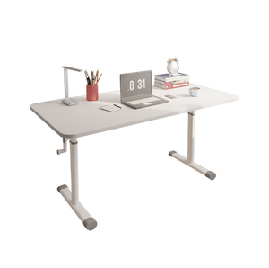 Niedriger MOQ-Handkurbel-Arbeitstisch mit manuellem Hebe mechanismus Schreibtisch Computer tisch Sitz-Steh-Tisch