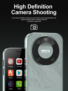 SERVO in miniatura Smart Phone con sistema Android Console di gioco analogico ad alta definizione. - Product Image 3
