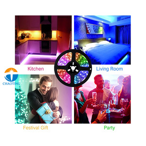 Best <strong>Selling</strong> Strip Light 600Leds Tiras 220V Set 5050 IP65 Waterproof <strong>RGB</strong> 10M Smart Remote Control Color Changing <strong>LED</strong> Light Strip - Product Image 6