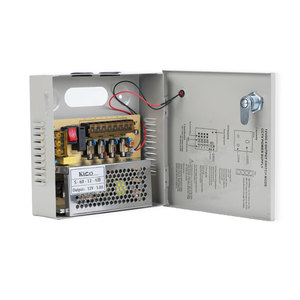 KICO 12V 5A 4チャンネル屋外電気CCTV電源配電ボックス200W 60Hz複数出力タイプ110V/240V入力 - Product Image 5