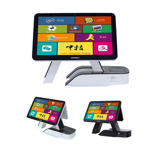Сенсорный экран Zhongji A6 Posiflex емкостный I3 Checker цена Windows Pos система epos банкоматы с кард-ридером/ - Product Image 6