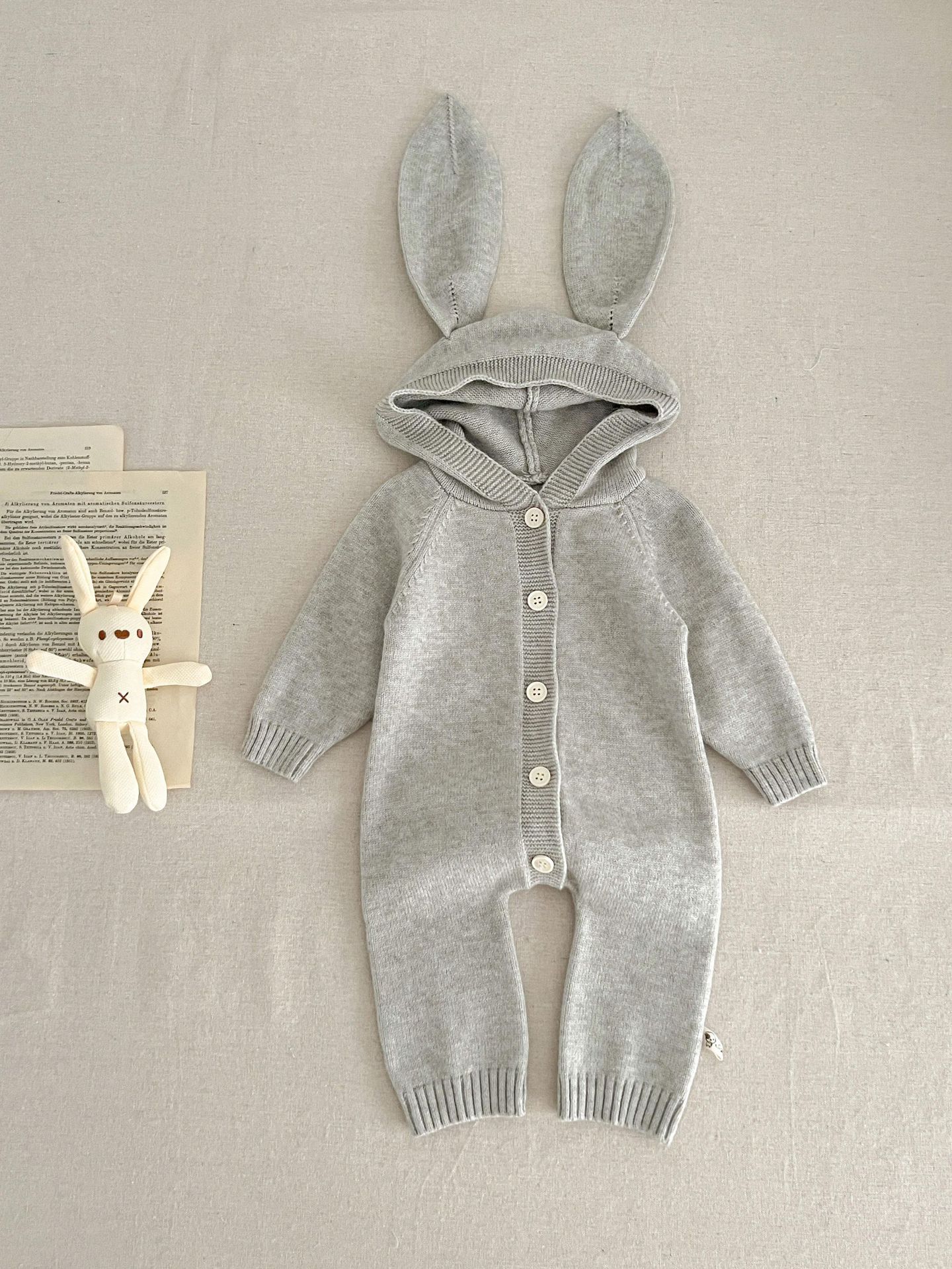 Silver gray ears
