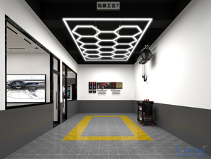 LED el muayene detaylandırma altıgen LED ZT6028 yüksek CRI altıgen LED ışıkları - Product Image 3