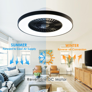 24-Inch for Celine Creative <strong>Wind</strong> Mill Ceiling Fan <strong>LED</strong> Light E27 Double Flush Mount Stick Remote Control DC Light-<strong>Up</strong> <strong>Wind</strong> Mill - Product Image 4