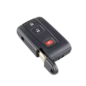 กุญแจรีโมทรถยนต์อัจฉริยะ3ปุ่ม Fob สำหรับ Toyot A Prius พร้อมใบมีด - Product Image 1