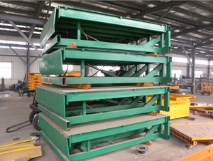 固定ボーディングブリッジ固定衝突防止ブロック付き油圧コンテナローディングドックランプドックレベリングマシン - Product Image 6