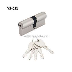 高品质安全防卡带钥匙双开黄铜带锁 - Product Image 3
