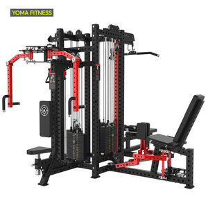 Fabrika doğrudan çok fonksiyonlu ticari spor salonu ekipmanı 4 istasyon vücut geliştiriciler ve Fitness atlet Pro gücü eğitim makinesi - Product Image 3