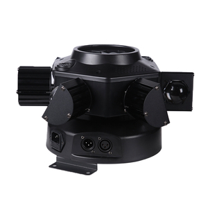 Lampu Laser bergerak putar King Kong Kecil enam lengan lampu kontrol suara Bar lampu disko DJ klub malam - Product Image 2