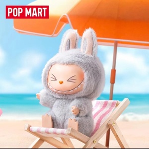 POPMART 2. Nesil kabarcık Mart Macaron Labubu süper yumuşak vinil peluş ayı stres giderici ve parti oturmak için hediye - Product Image 2