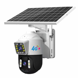 V360PRO 3MP HD4Gデュアルレンズモーション検出自動追跡ソーラーPTZSimカード10000mah低電力バッテリーネットワークカメラ - Product Image 1